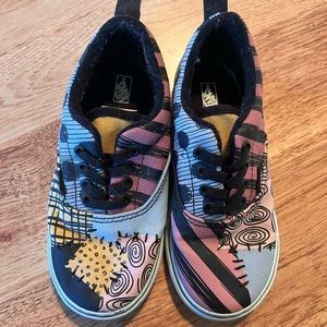 EUC nightmare before Christmas/sally vans size 10